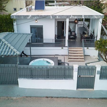 Seaside House In Nea Makri Villa Eksteriør bilde
