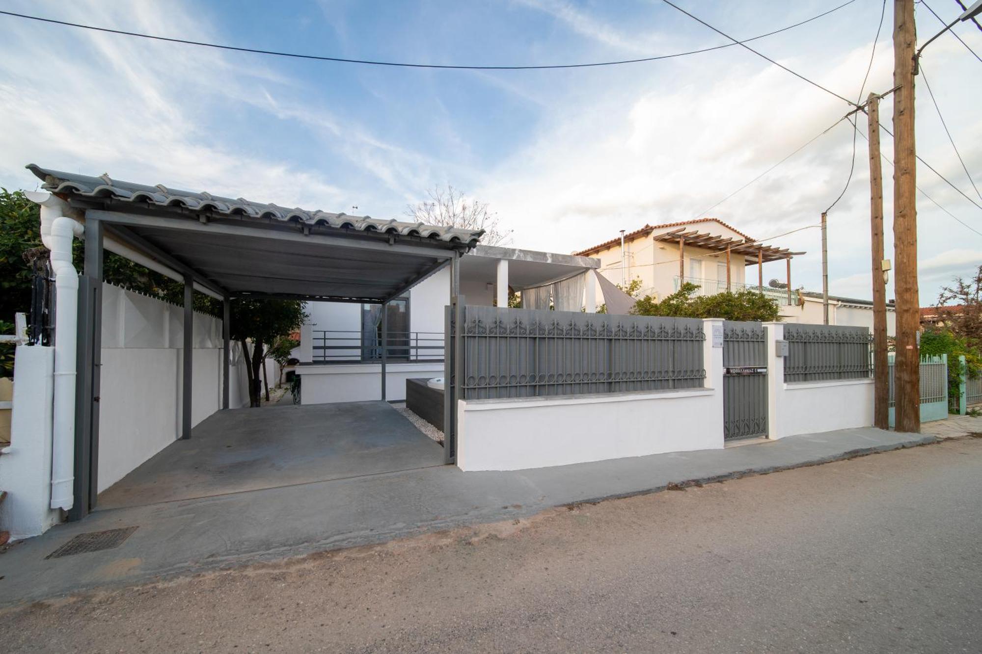 Seaside House In Nea Makri Villa Eksteriør bilde