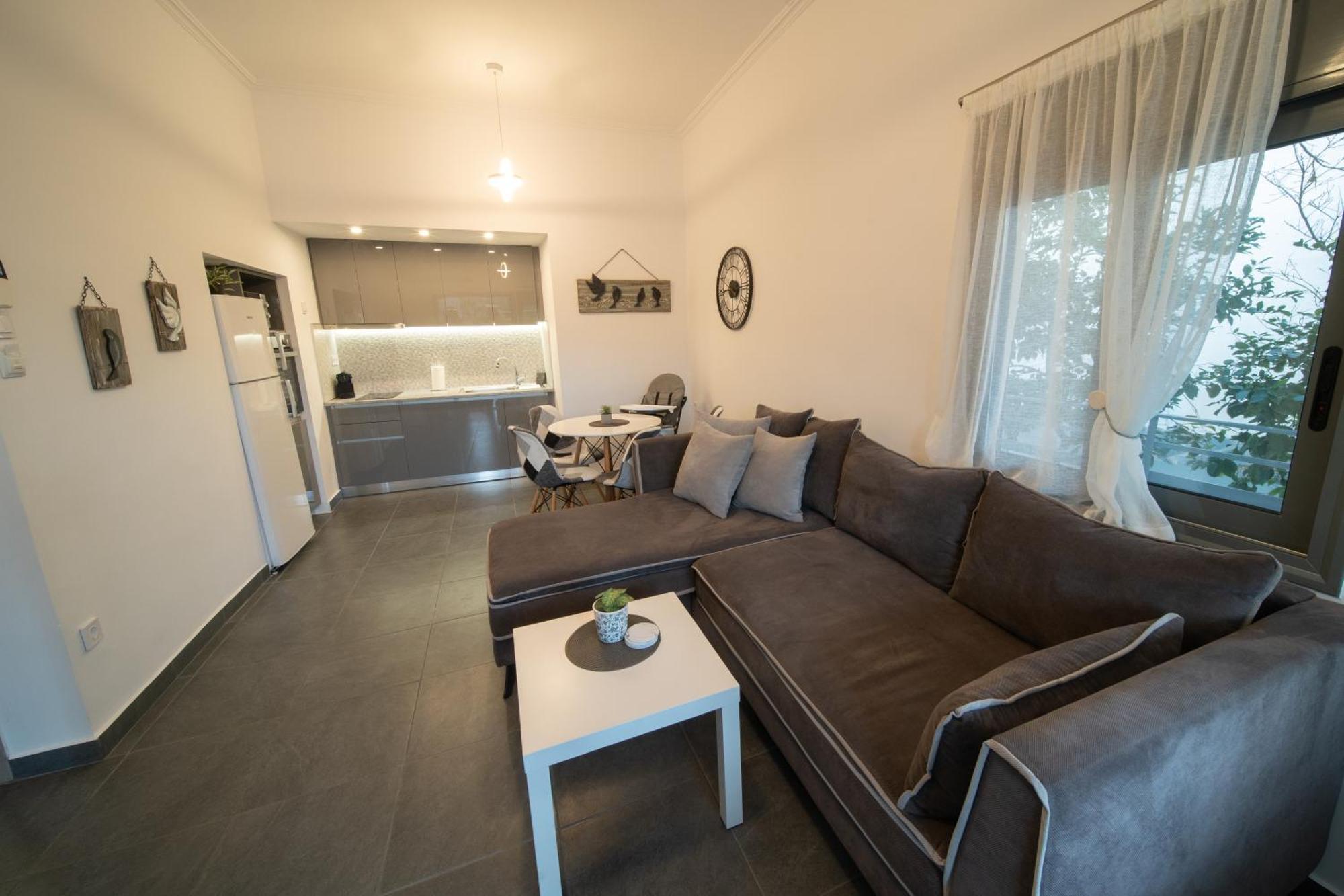 Seaside House In Nea Makri Villa Eksteriør bilde